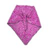 women’s leopard triangle scarf shawl – warm winter neck wrap, fashion animal print bandana