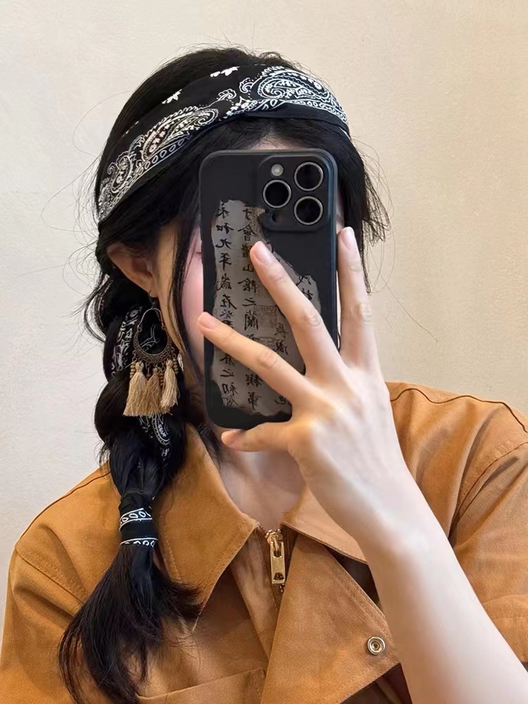 american classic fashion diamond turban headband