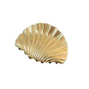 shell hairpin female flower hairpin simple back of the head hair shark clip european and american fashion ponytail clip headdress