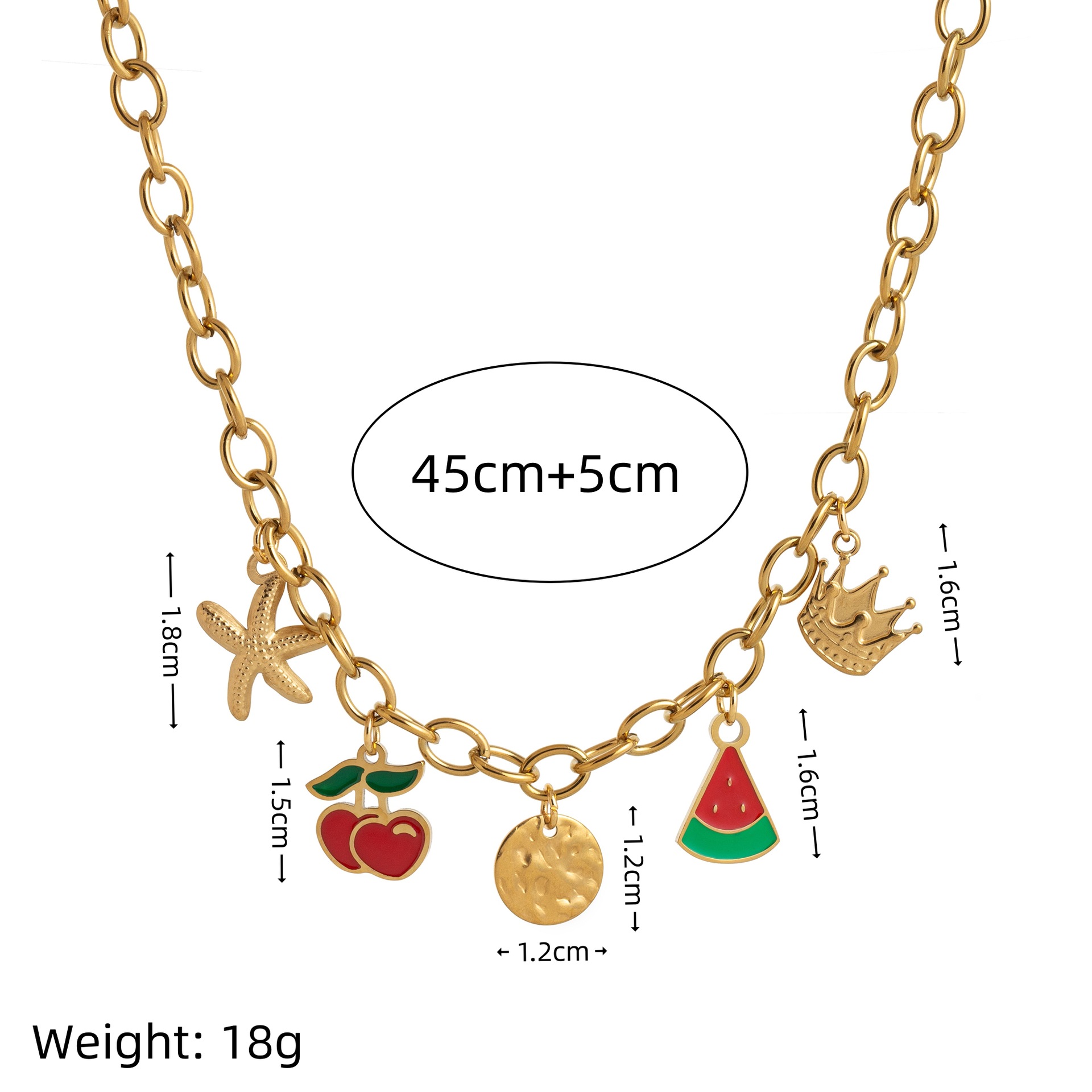 valentine's day necklace heart flower fruit pendant holiday new fashion jewelry