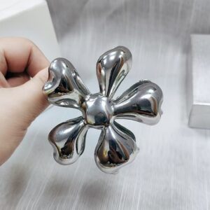shell hairpin female flower hairpin simple back of the head hair shark clip european and american fashion ponytail clip headdress