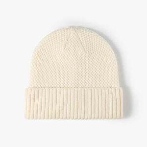 warm unisex knitted hat for men and women, cross border thickened ear protection, wrapped head wool hat