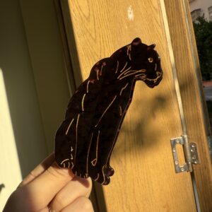 animal tiger kangaroo dinosaur leopard niche design grab clip shark clip cross border hair accessories ponytail clip