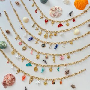 valentine's day necklace heart flower fruit pendant holiday new fashion jewelry