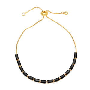 fashionable and versatile colored zircon bracelet ins niche design bracelet for women