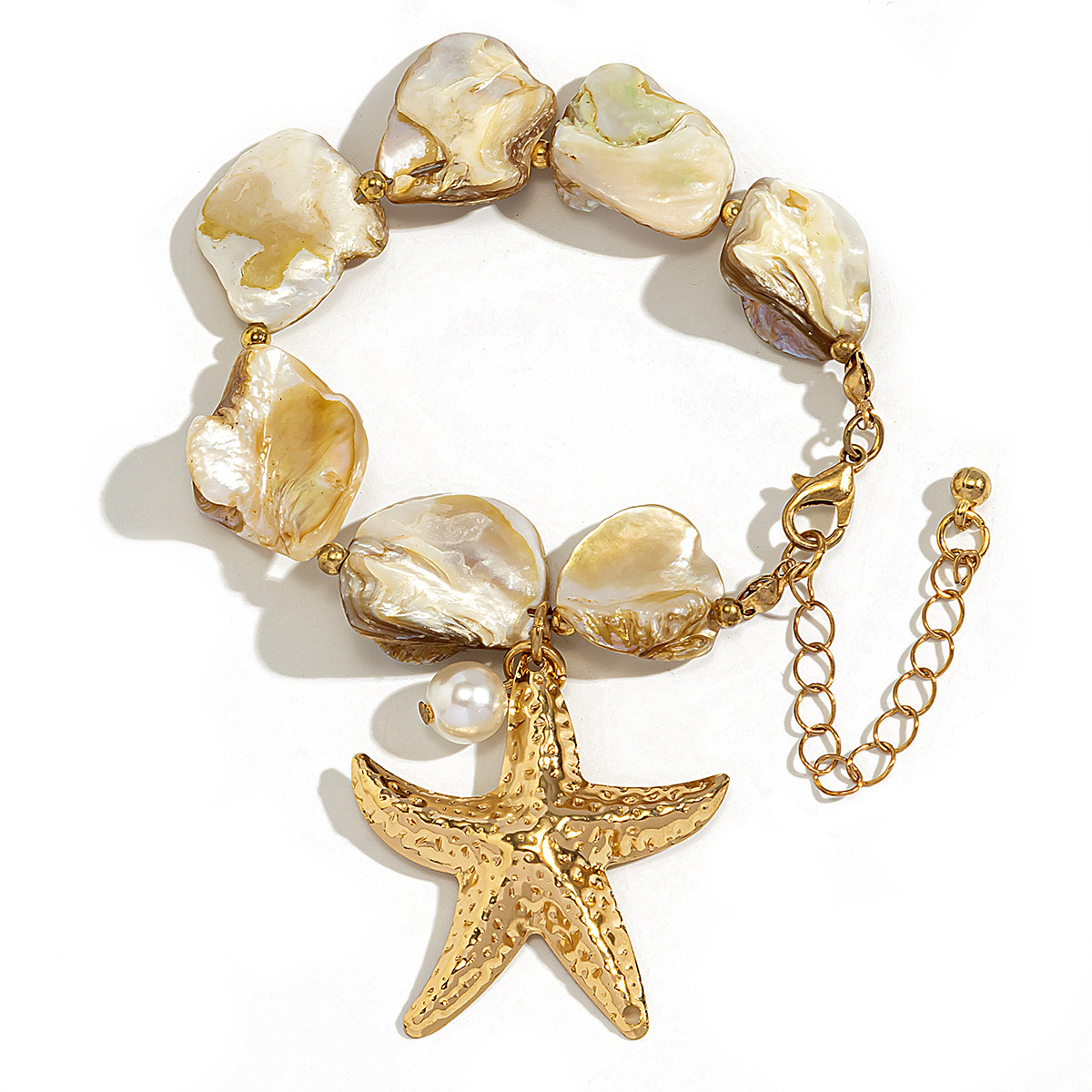 beach vacation shell clavicle necklace ocean style starfish all match set necklace