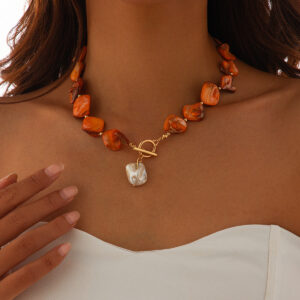 beach vacation shell clavicle necklace ocean style starfish all match set necklace