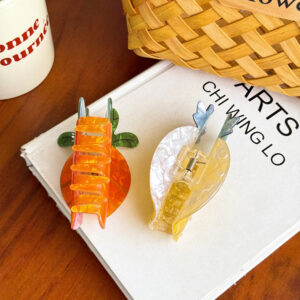 korean cute all match hairpin fresh fruit clip back of the head hair shark clip headdress