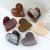 heart shaped small clip simple and versatile headdress girl hair clip net celebrity clip bangs side clip small clip hair accessories