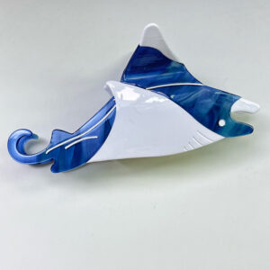 new niche animal shark clip ocean shark acetate hairpin personality sardine shark clip female hair accessories