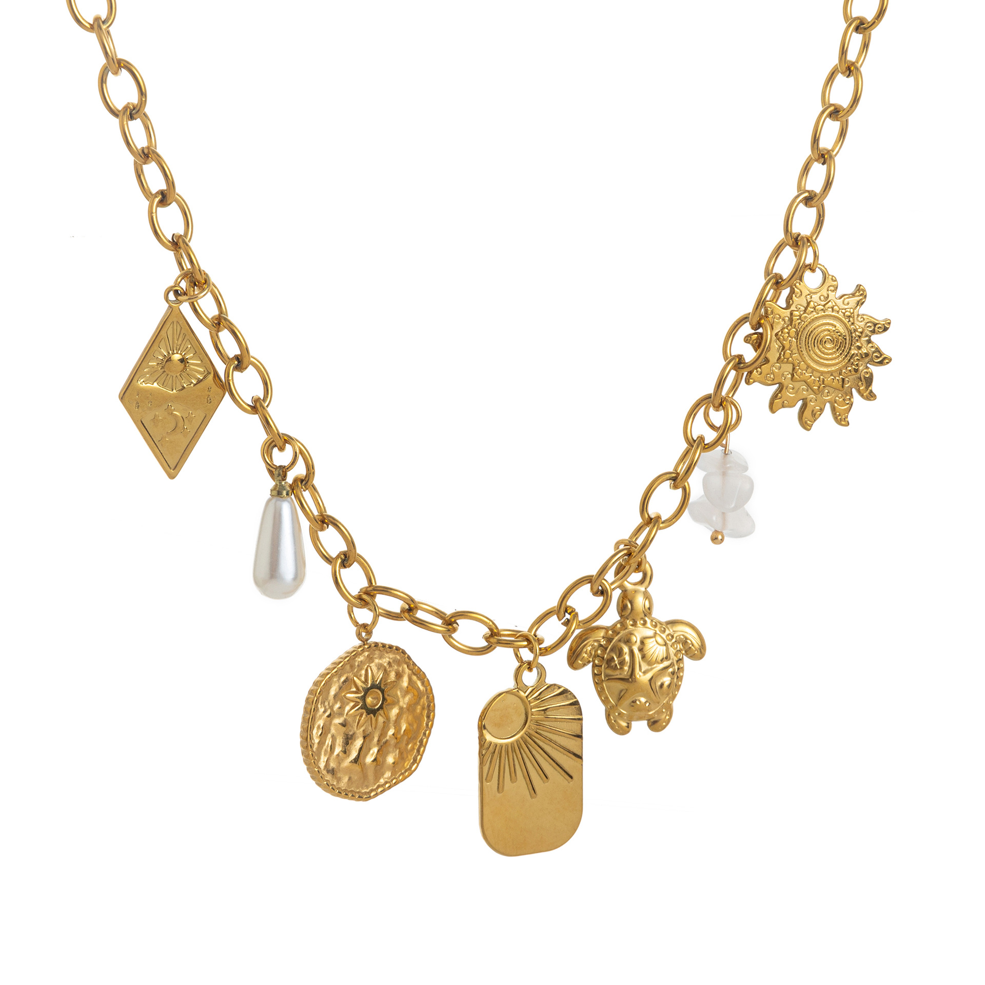 valentine's day necklace heart flower fruit pendant holiday new fashion jewelry