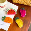 korean cute all match hairpin fresh fruit clip back of the head hair shark clip headdress