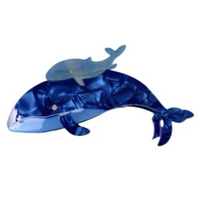 new niche animal shark clip ocean shark acetate hairpin personality sardine shark clip female hair accessories