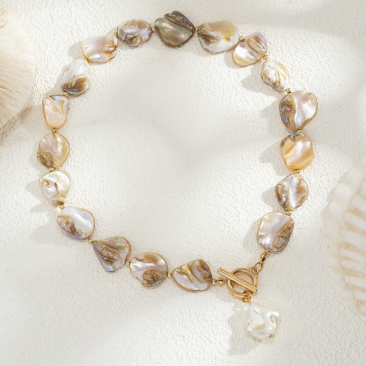 beach vacation shell clavicle necklace ocean style starfish all match set necklace