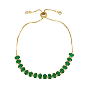 fashionable colorful zircon bracelet for women, personalized and versatile adjustable bracelet