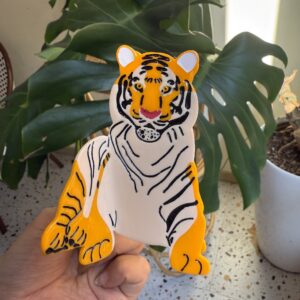 animal tiger kangaroo dinosaur leopard niche design grab clip shark clip cross border hair accessories ponytail clip