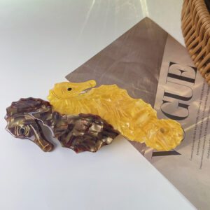 new niche animal shark clip ocean shark acetate hairpin personality sardine shark clip female hair accessories