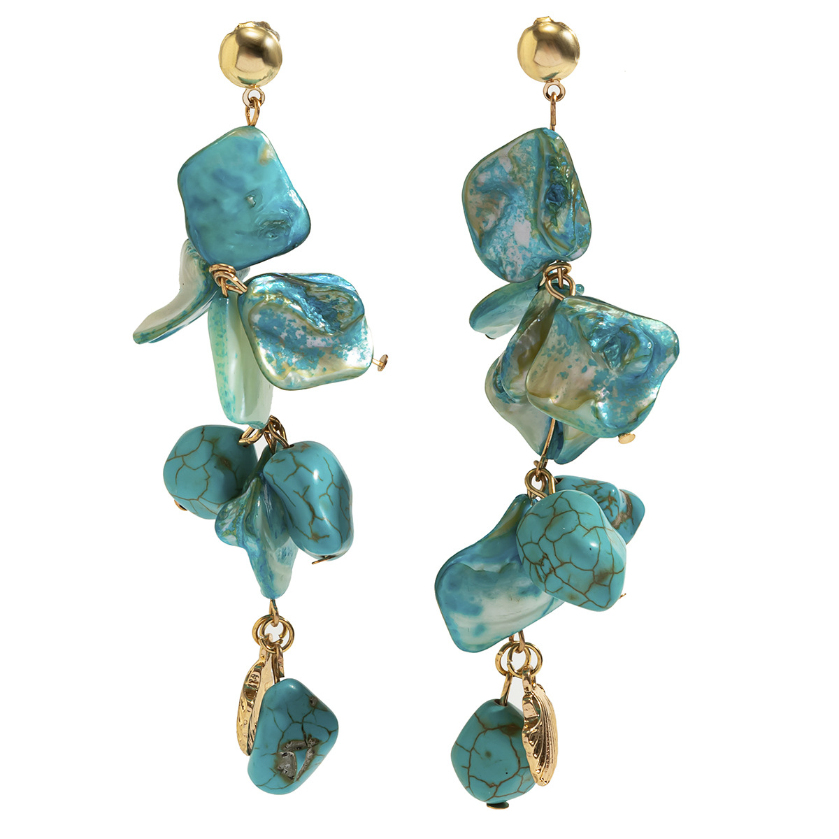 beach vacation shell clavicle necklace ocean style starfish all match set necklace