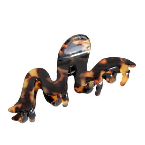 thickened 3mm acetate wave hairpin high end hair shark clip all match ponytail clip hair accessories