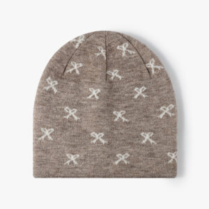 new cotton bow pullover hat autumn and winter thick european and american style ladies turban hat confinement hat