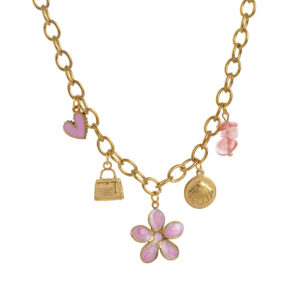 valentine's day necklace heart flower fruit pendant holiday new fashion jewelry