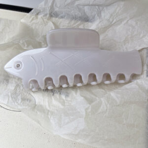 new niche animal shark clip ocean shark acetate hairpin personality sardine shark clip female hair accessories