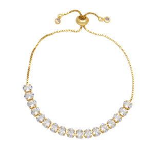 fashionable colorful zircon bracelet for women, personalized and versatile adjustable bracelet