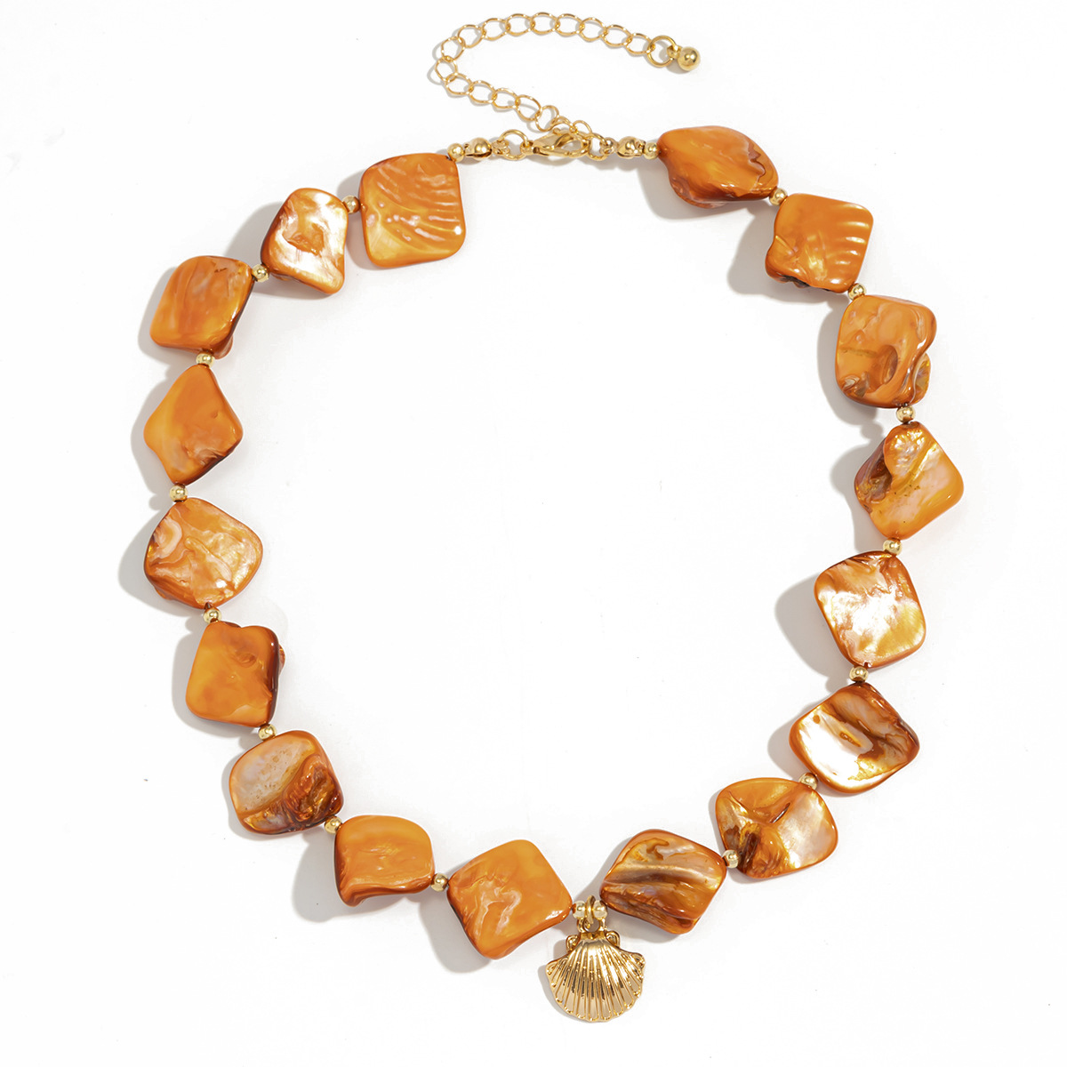 beach vacation shell clavicle necklace ocean style starfish all match set necklace