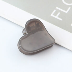 heart shaped small clip simple and versatile headdress girl hair clip net celebrity clip bangs side clip small clip hair accessories