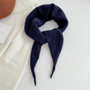 women's korean style all match warm solid color office small shawl outer scarf neck waistcoat