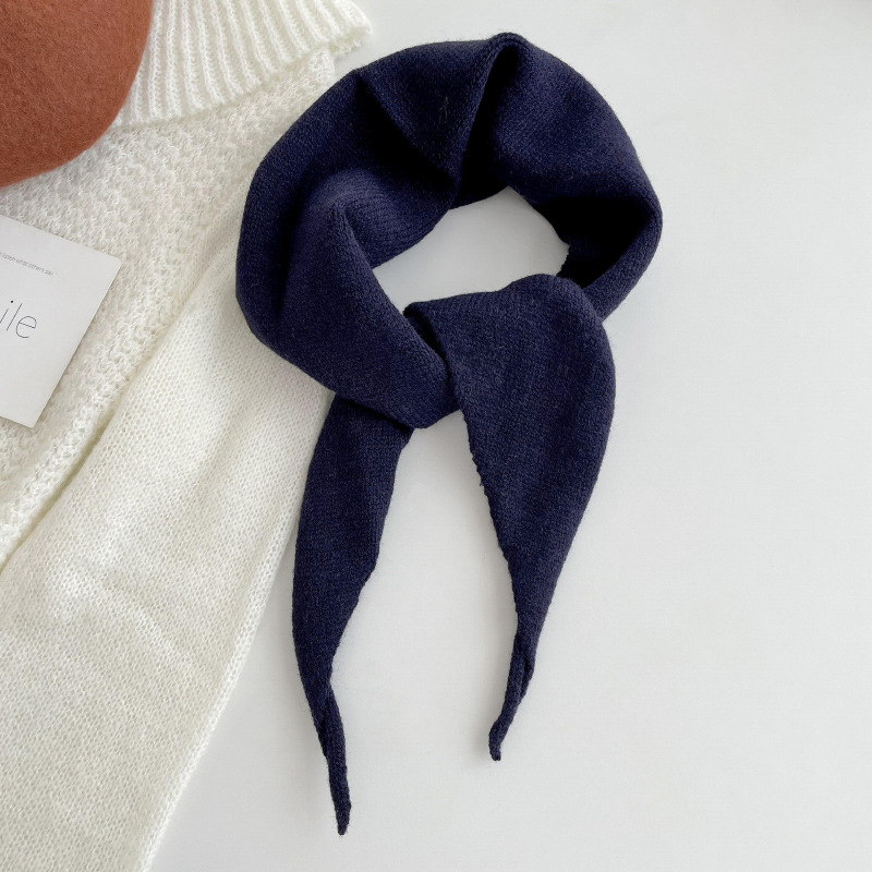 women's korean style all match warm solid color office small shawl outer scarf neck waistcoat