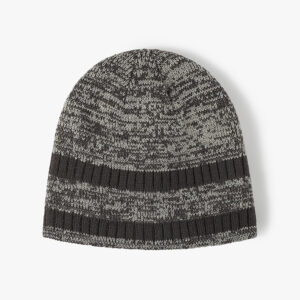 european and american color matching fashion warm simple men's wool hat outdoor travel knitted autumn and winter women's casual cold hat