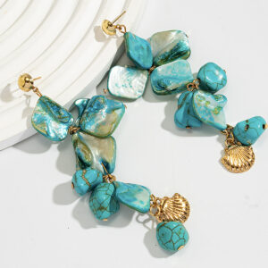 beach vacation shell clavicle necklace ocean style starfish all match set necklace