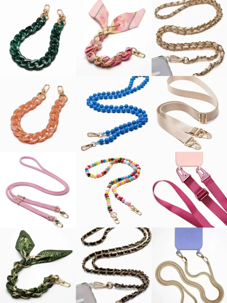 custom fashion phone straps lanyards manufacturer supplier china