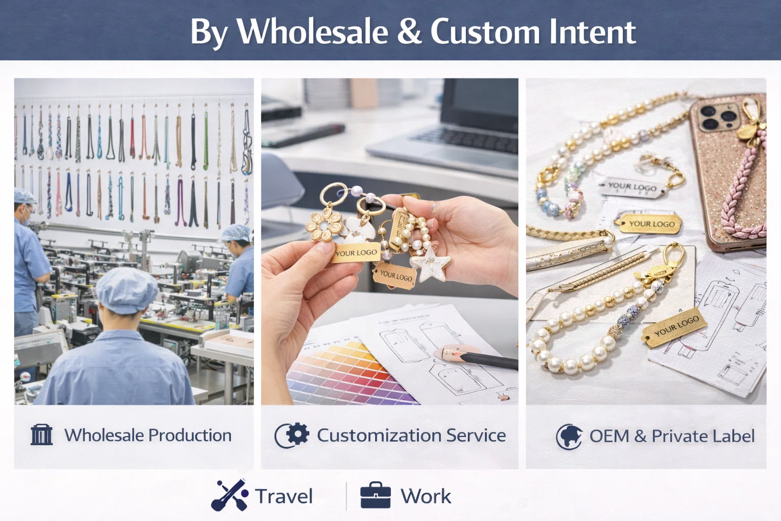 custom wholesale phone straps lanyards oem odm