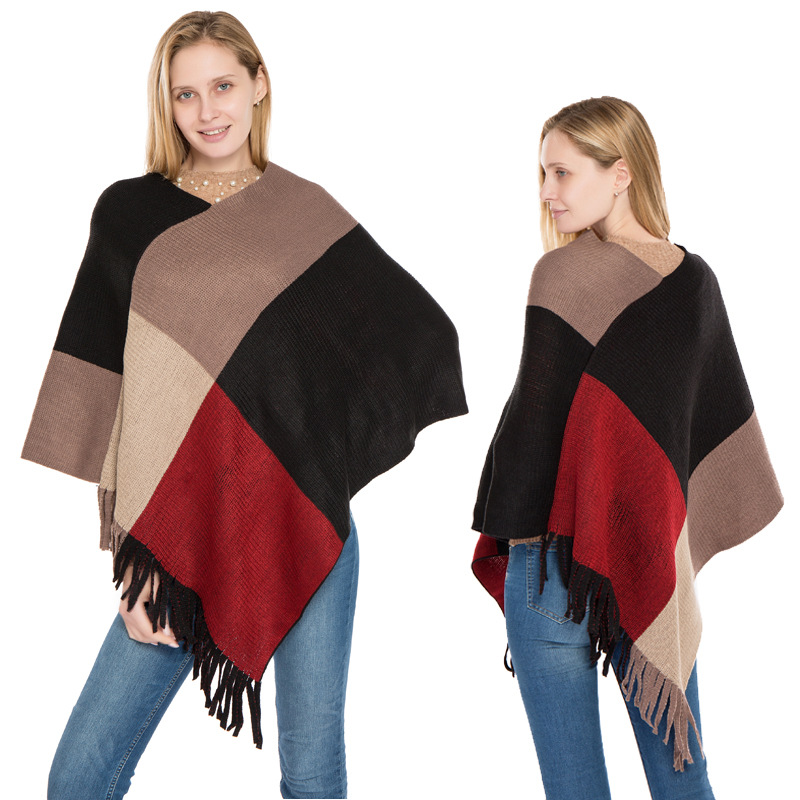 Design detail ponchos featuring fringe, patterns, textures and trims, developed for women’s fashion collections and wholesale buyers