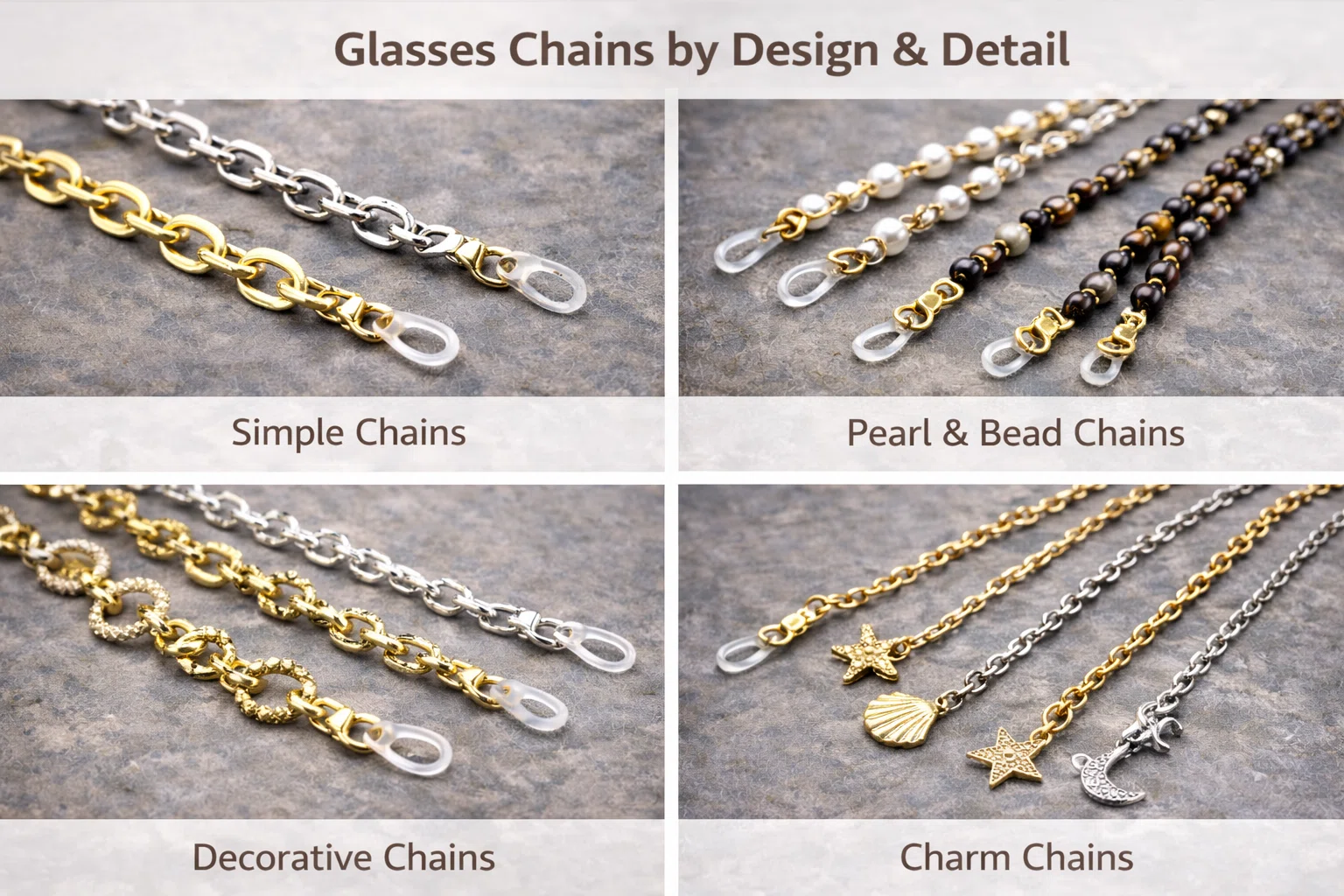 glasses chains by design and detail wholesale
