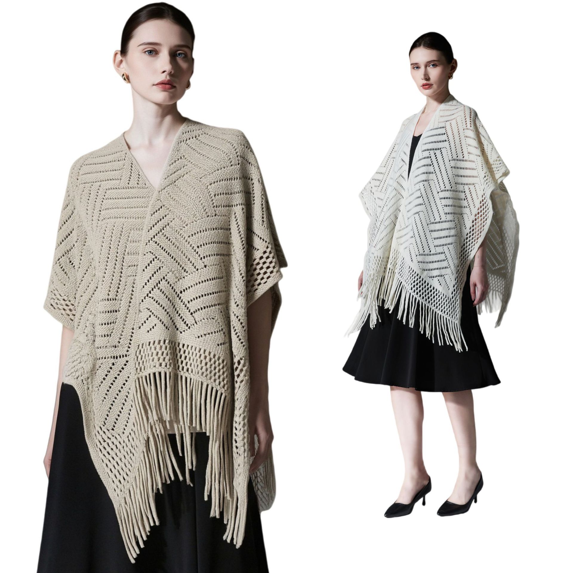 knit sweater ponchos wholesale