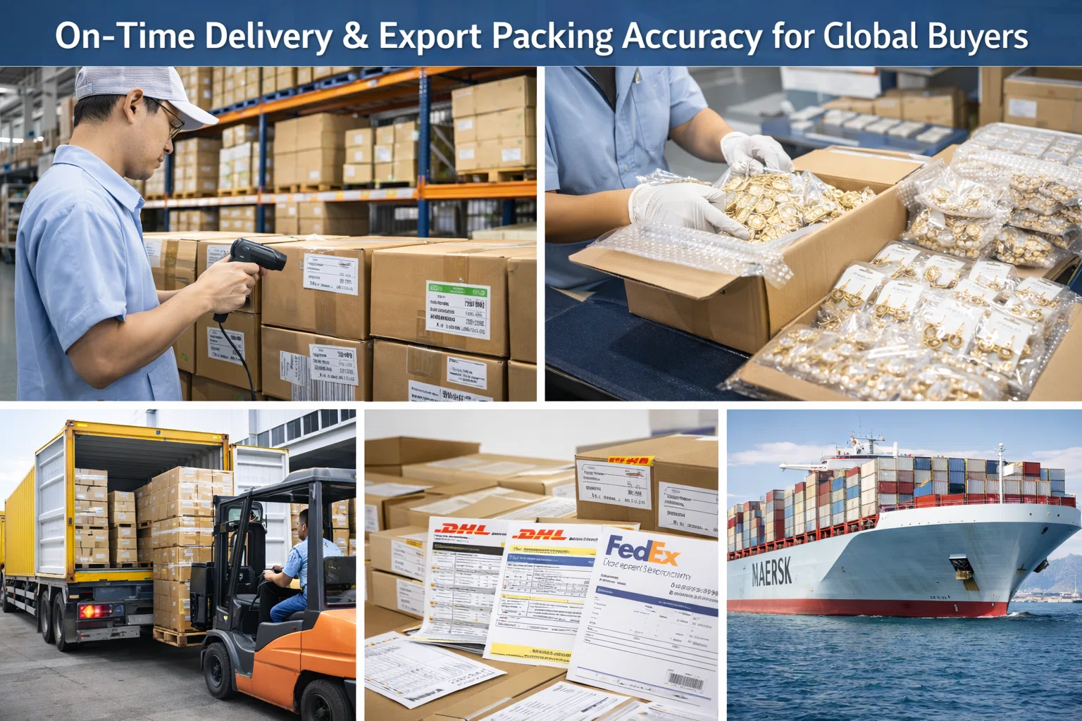 on time delivery export packing accuracy wholesale jewellery global buyers
